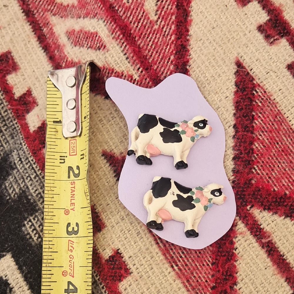 Cow Shaped Earrings